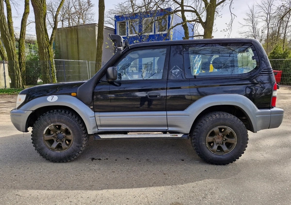Toyota Land Cruiser cena 17900 przebieg: 320000, rok produkcji 1997 z Łódź małe 106